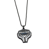 Death Stranding Keychain Metal Fragile Express Necklace Alloy Keyring Pendant - INSWEAR